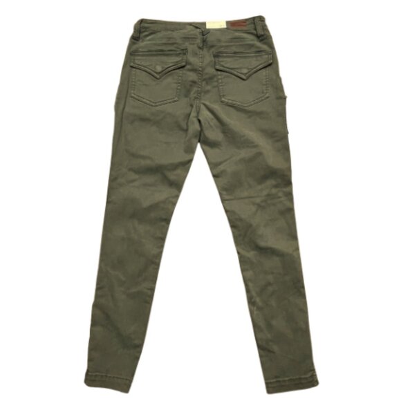 Joie Park NWT Skinny Pants Fatigue Military Green Women’s Size 25 - Picture 3 of 11